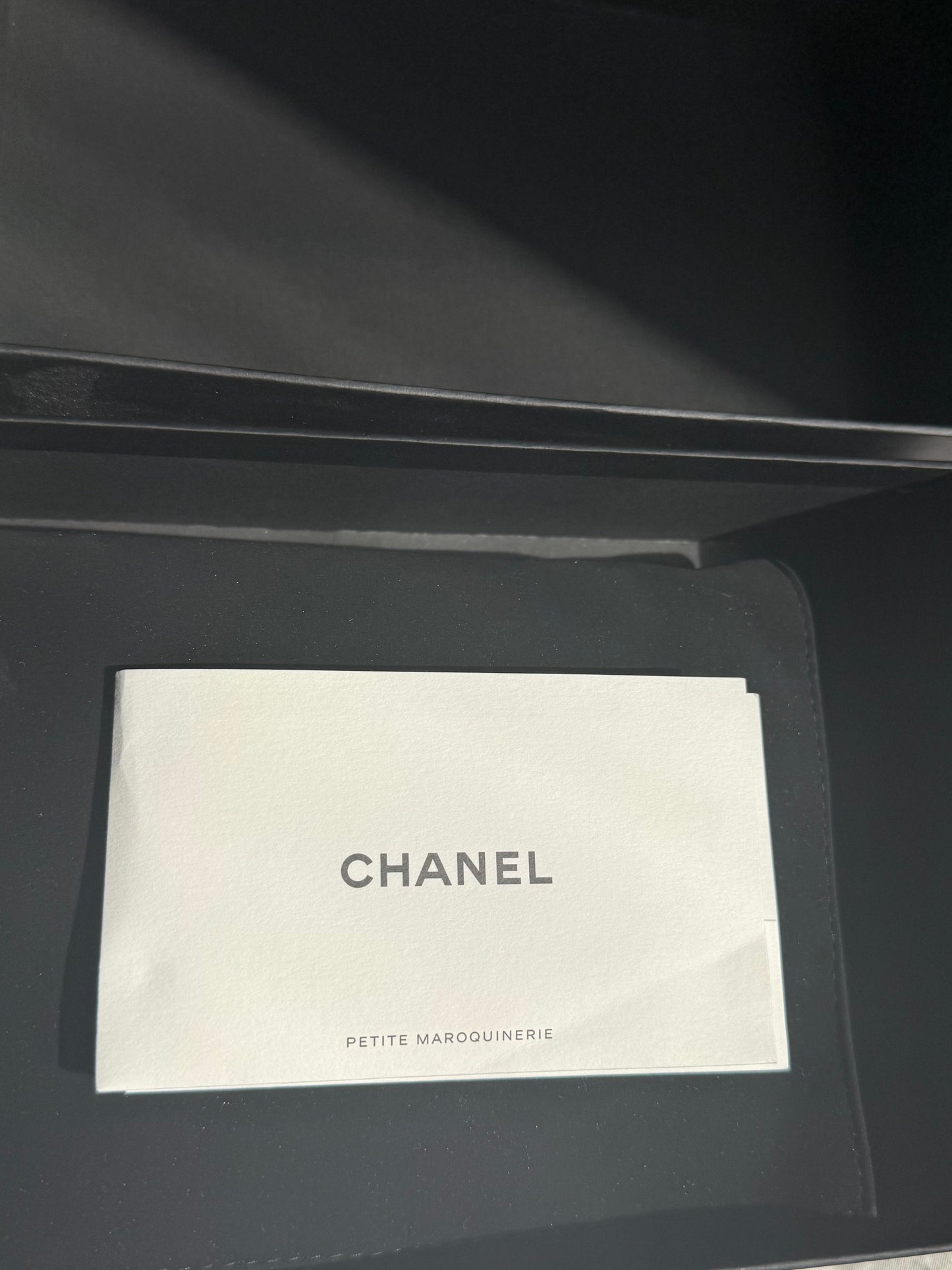 Vintage Chanel Trifold Wallet - Yellow Caviar Leather - Circa 2000