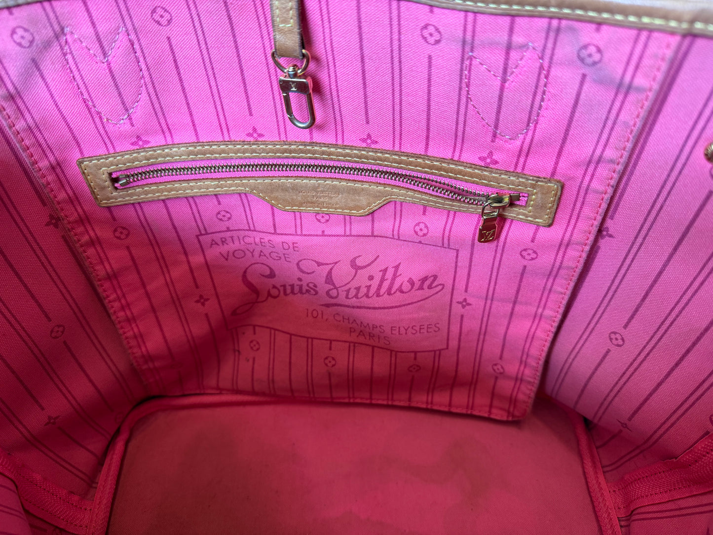 Louis Vuitton Neverfull MM Limited Edition Tote