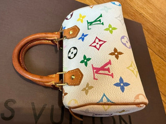 Vintage Louis Vuitton Murakami Multicolour Nano Speedy